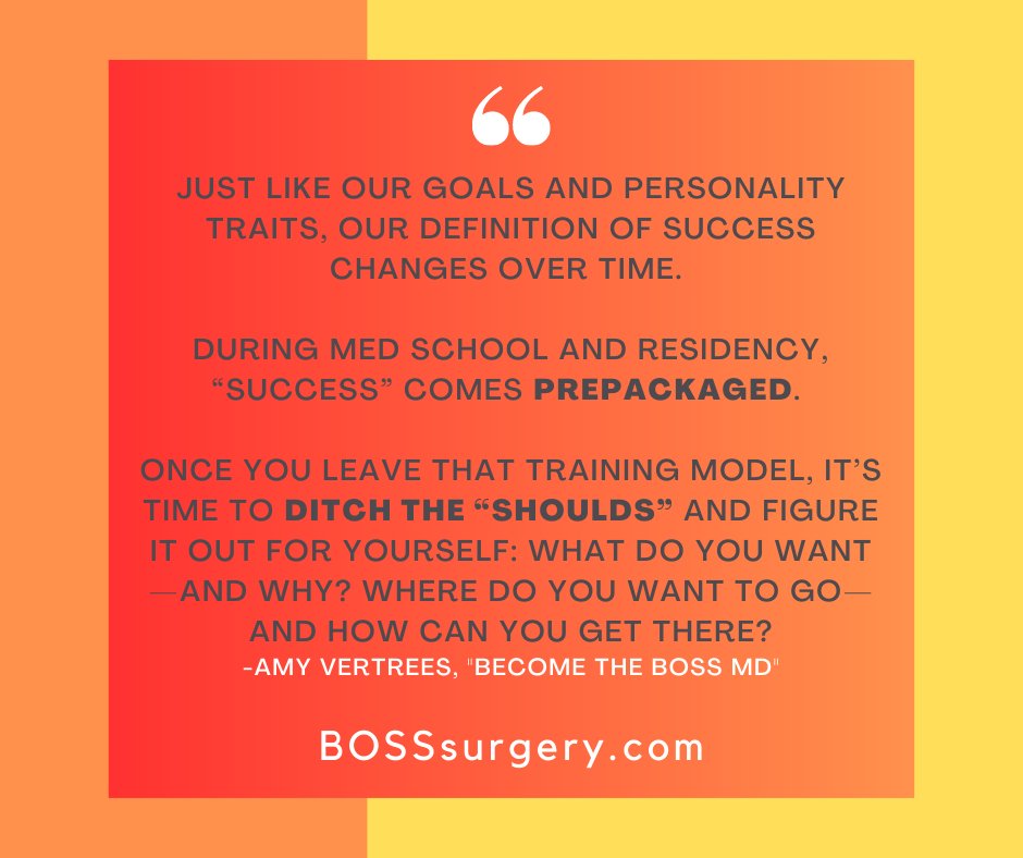 When the prepackaged ideas of success are done- the linear pathway of training- now what? If you haven't picked up the sneak peek of the 'Become the BOSS MD' book, head to BOSSsurgery.com. The book comes out 20 Jun!