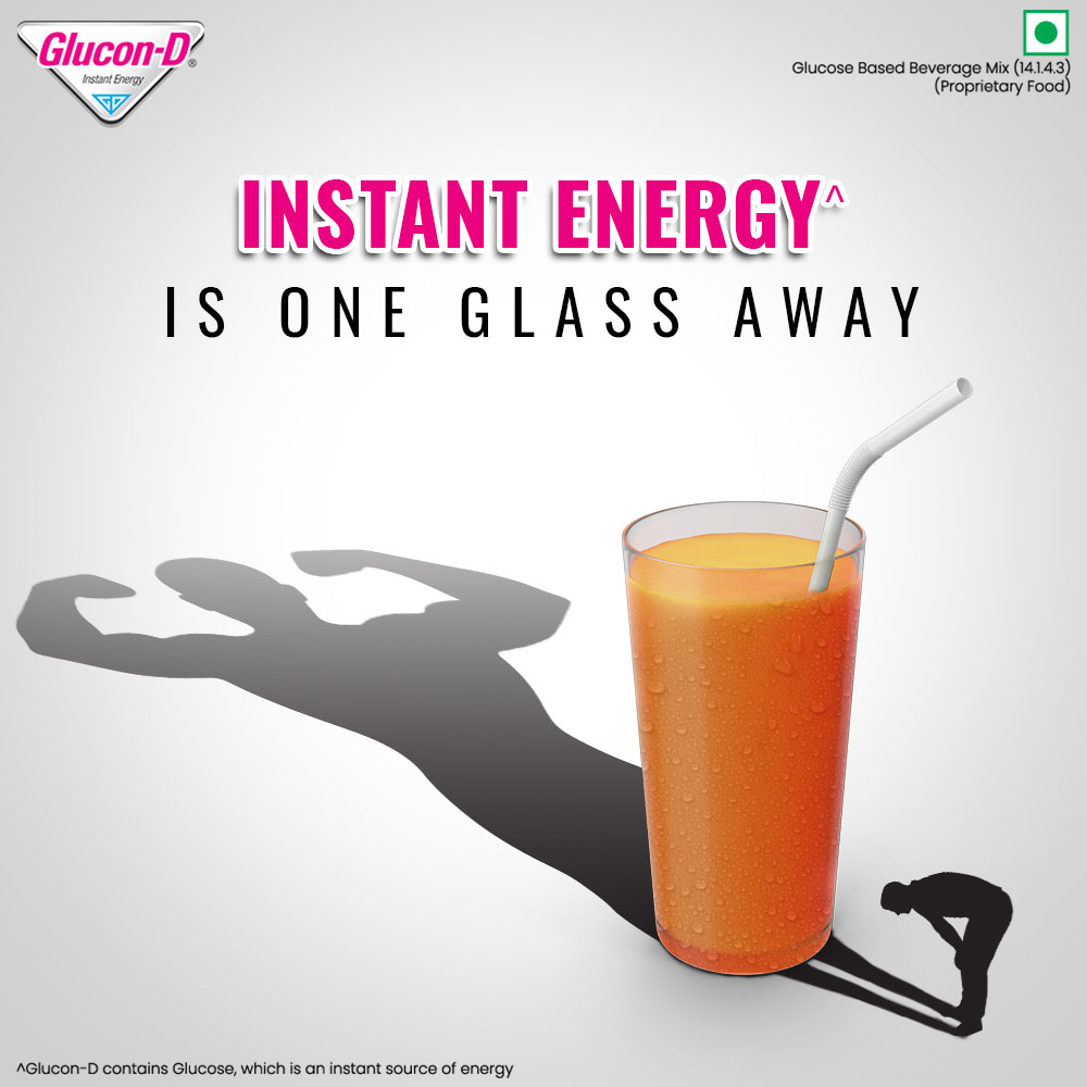 Get tasty and instant energy to fight thakaan with every glass of Glucon-D! 

#GluconD #ThakaanGoneEnergyOn #InstantEnergy #VitaminC #Flavours #Orange #TasteBhiEnergyBhi