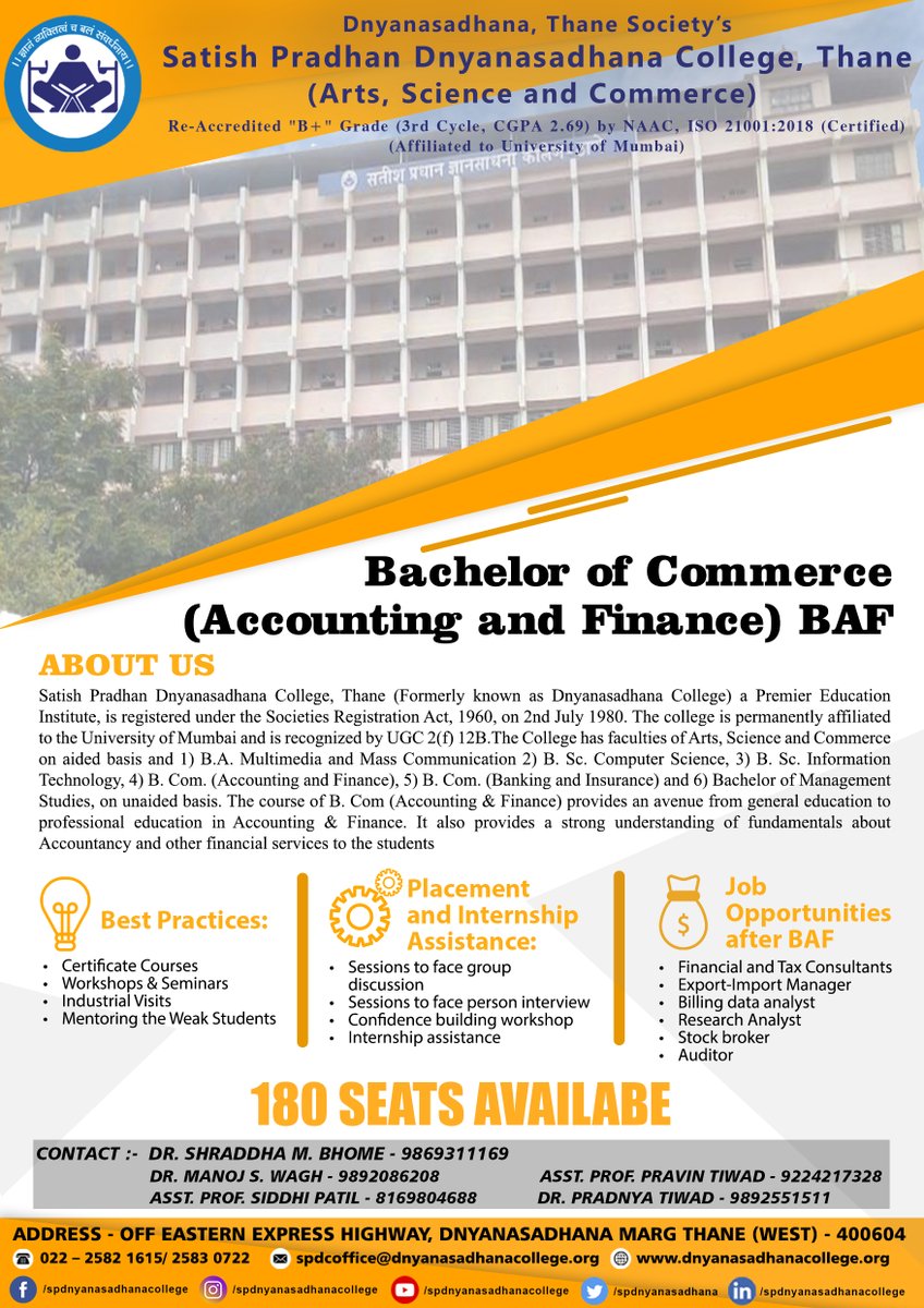#bachelorofaccounting #bachelorofaccountingandfinance #baf #specialcourses #employmentopportunities #placementdrive #careergrowth #careeropportunities #students #studentsuccess #studentslife #skills #teachers #Accounting #finance #AdmissionsOpen #EnrollNow #degreecollege