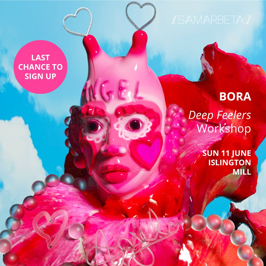 APPLICATIONS CLOSE AT MIDNIGHT! As part of <a href="/boramurmure/">BORA</a>'s residency, they will run a workshop on 11 June in 3D character &amp; world creation. It's for the LGBTQIA+ community, limited to 12 spaces &amp; will prioritise low income or unwaged people.

Apply here: ow.ly/wqKb50OrlcH