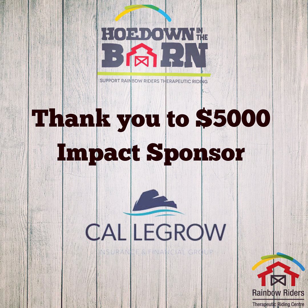 Hands high 🙌for the fabulous people at @callegrowinsurance ! We sure do appreciate their support for Hoedown 2023. Rainbow Riders couldn’t do what they do without you! 🌈🐴#hoedowninthebarn #corporatesponsor #rainbowridersnl #attitudeofgratitude #therapeuticriding