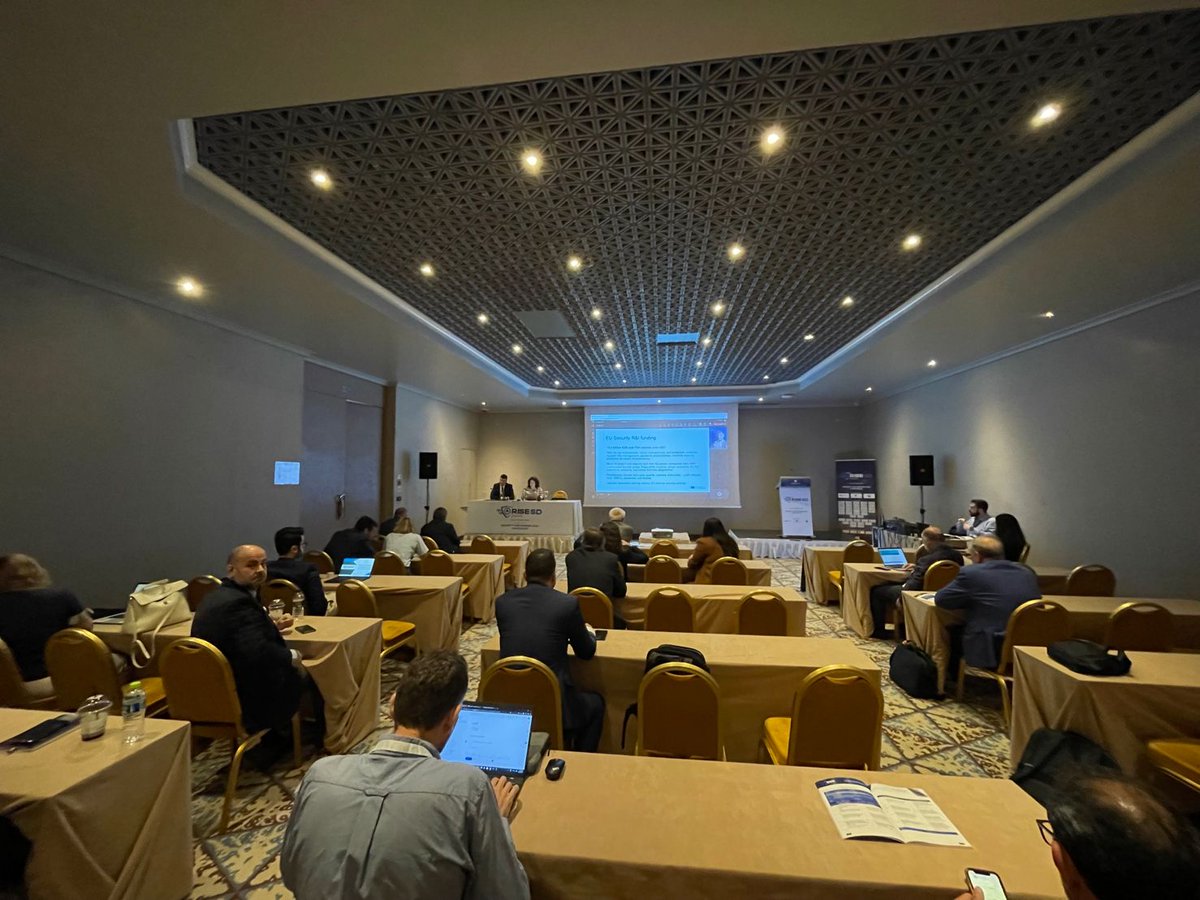 MeticosEU's tweet photo. 📢Delighted to represent #meticoseu at the #RISESD2023 conference!
🙌Excited to present our #H2020BESCluster insights & the #BESCluster paper on "Best Practices for Creating and Maintaining Clusters of EU Funded Projects."
📍Feel free to visit us in our booth area! https://t.co/tfH2yJIqZN