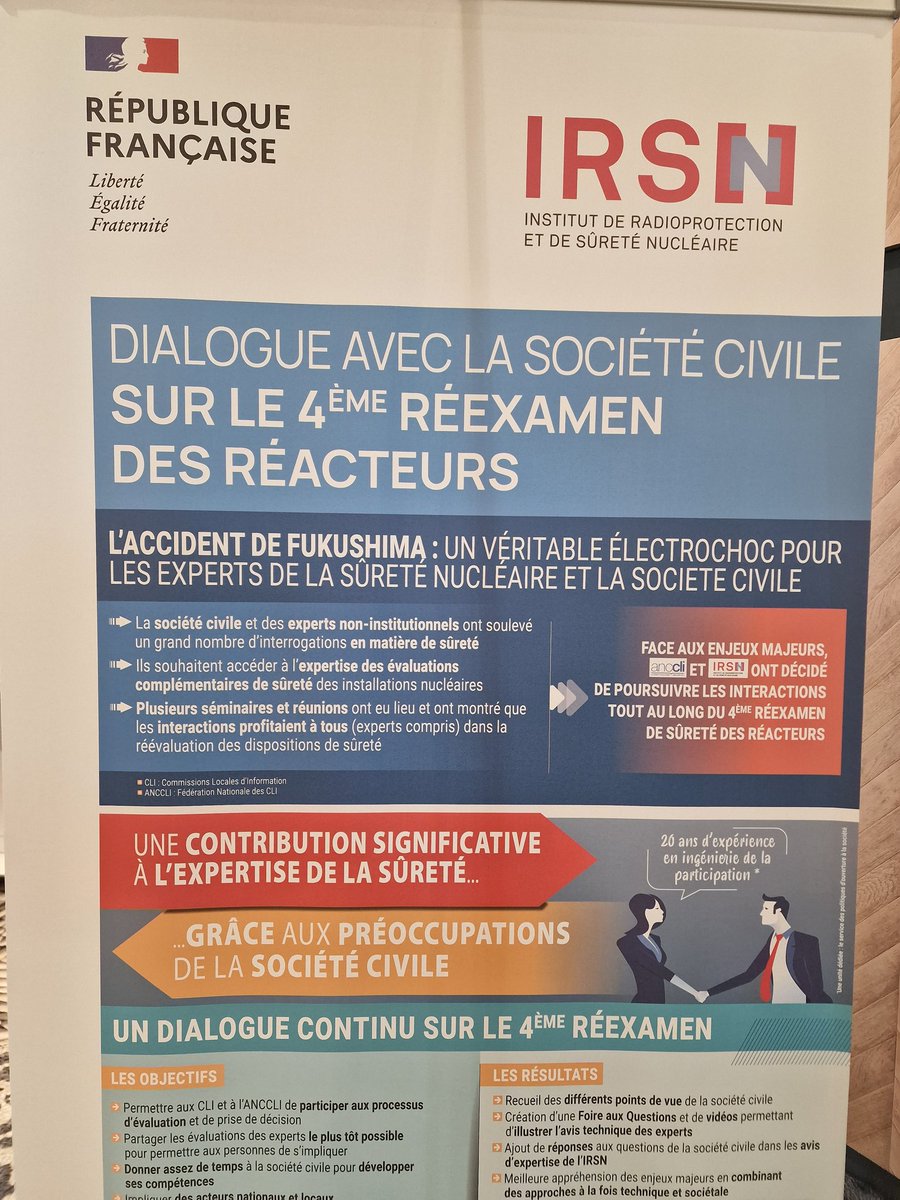 RogerSpautz's tweet photo. Dialogue technique sur la prolongation de la duree de vie des #reacteurs 1300 MWe. Beaucoup de sujets a discuter. #IRSN https://t.co/iVsxaRaLfO