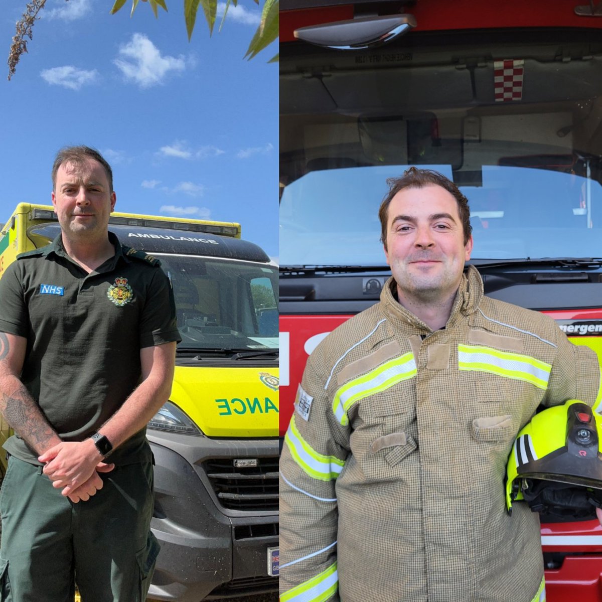 North Lowestoft Fire Station (@nthlowestoft16) on Twitter photo 'Meet the crew'
Meet Crew Manager Ollie Denby:
Ollie has been a firefighter for 7 years. He is an Intermediate Ambulance Practitioner for <a href="/EastEnglandAmb/">EEAST Ambulance Service</a> and when Ollie's not on shift for the Ambulance, he's on-call ready to respond for <a href="/SuffolkFire/">Suffolk Fire & Rescue Service</a>
🧑⚕️🚑 + 👨🚒🚒📟 'Meet the crew'
Meet Crew Manager Ollie Denby:
Ollie has been a firefighter for 7 years. He is an Intermediate Ambulance Practitioner for <a href="/EastEnglandAmb/">EEAST Ambulance Service</a> and when Ollie's not on shift for the Ambulance, he's on-call ready to respond for <a href="/SuffolkFire/">Suffolk Fire & Rescue Service</a>
🧑⚕️🚑 + 👨🚒🚒📟