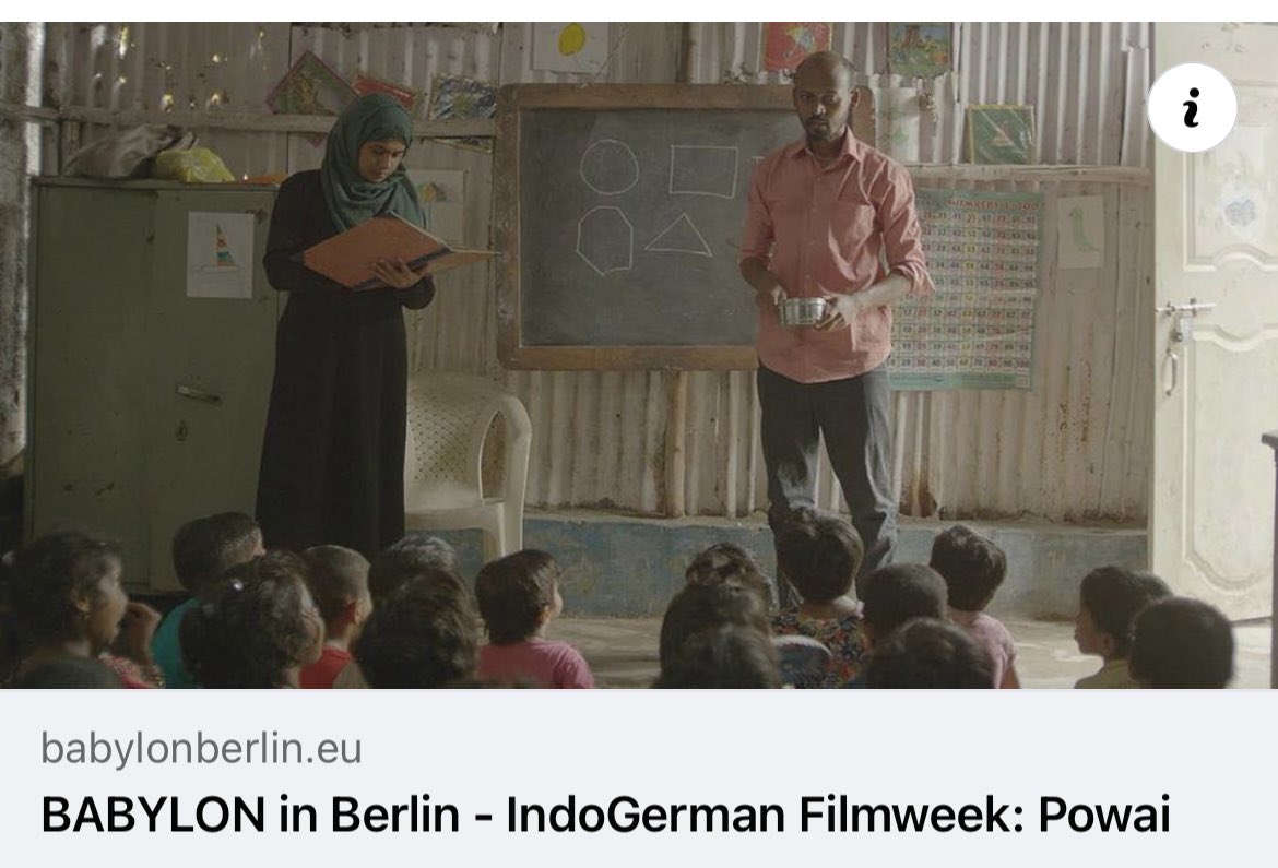 #Powai movie is going to #Berlin #Germany .
To be screened at #Babylon theatre on 31st May & 6th of June as a part of @IndoGermanFilm #indogermanfilmweek #hindifilm #indianfilm #assam #assamese 
Congratulations to our director @KuldipPatel @NovemberFilms & team 👏cheers .