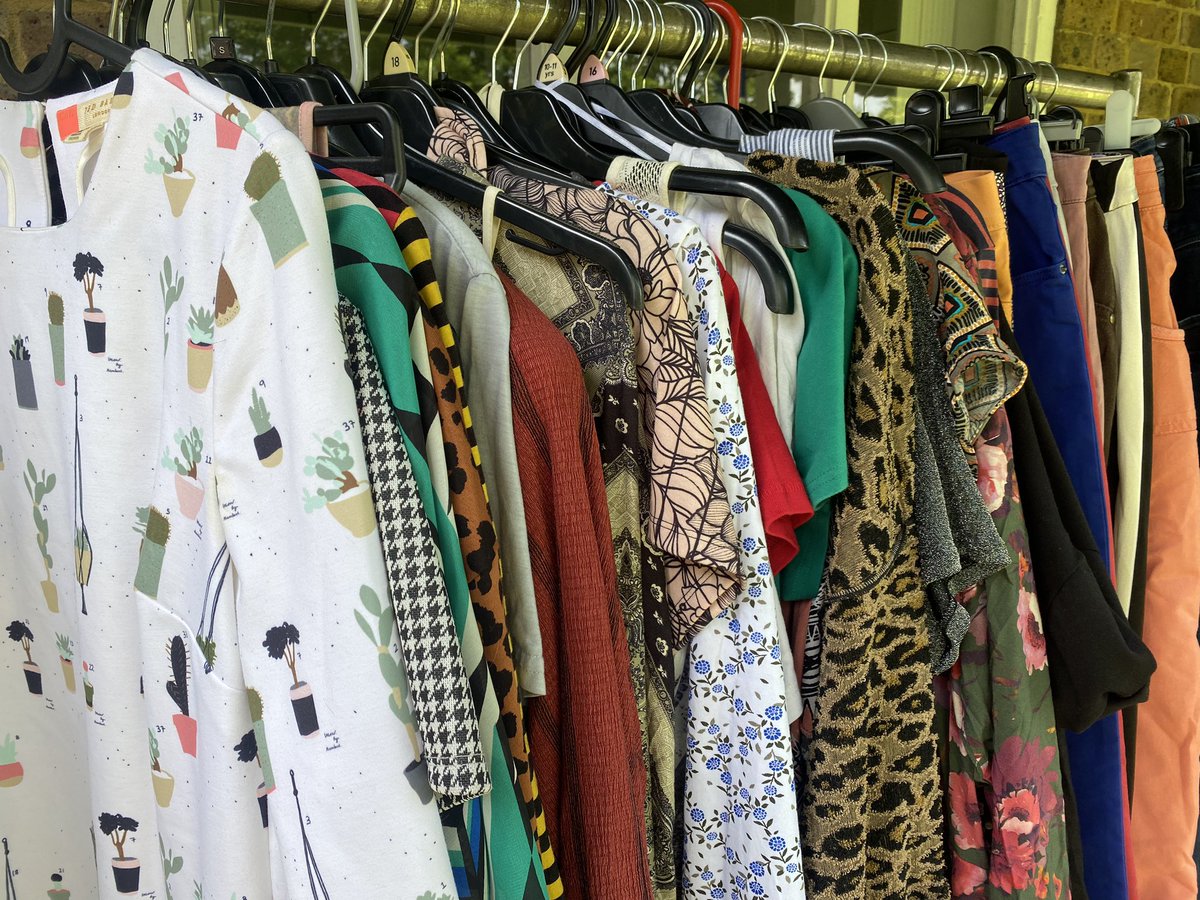 Getting clothes rail ready for our #Swaprecycle Day at we invite the community to help reduce #textilewaste and donate good clothing givingback to people in need @BrixtonBlog @brixtonbuzz give a shout out #supportgoodcauses June 7th @brixtonlibrary  12-5pm #ukerainerefugeesUK