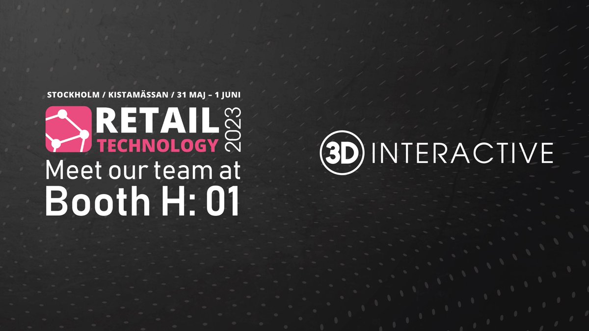 Our team <a href="/ARSweden/">3D Interactive Sthlm</a> is preparing &amp; getting ready for you <a href="/Prime1Hq/">Prime One Global</a> #retailtechnology2023 tomorrow, Wednesday, 31 May - 01 June 2023.
Meet our team and experience the future of #ecommerce at our Booth, H:01!
lnkd.in/edDjaMY
#RetailTechnology #nordicliveexpo2023 #WebXR