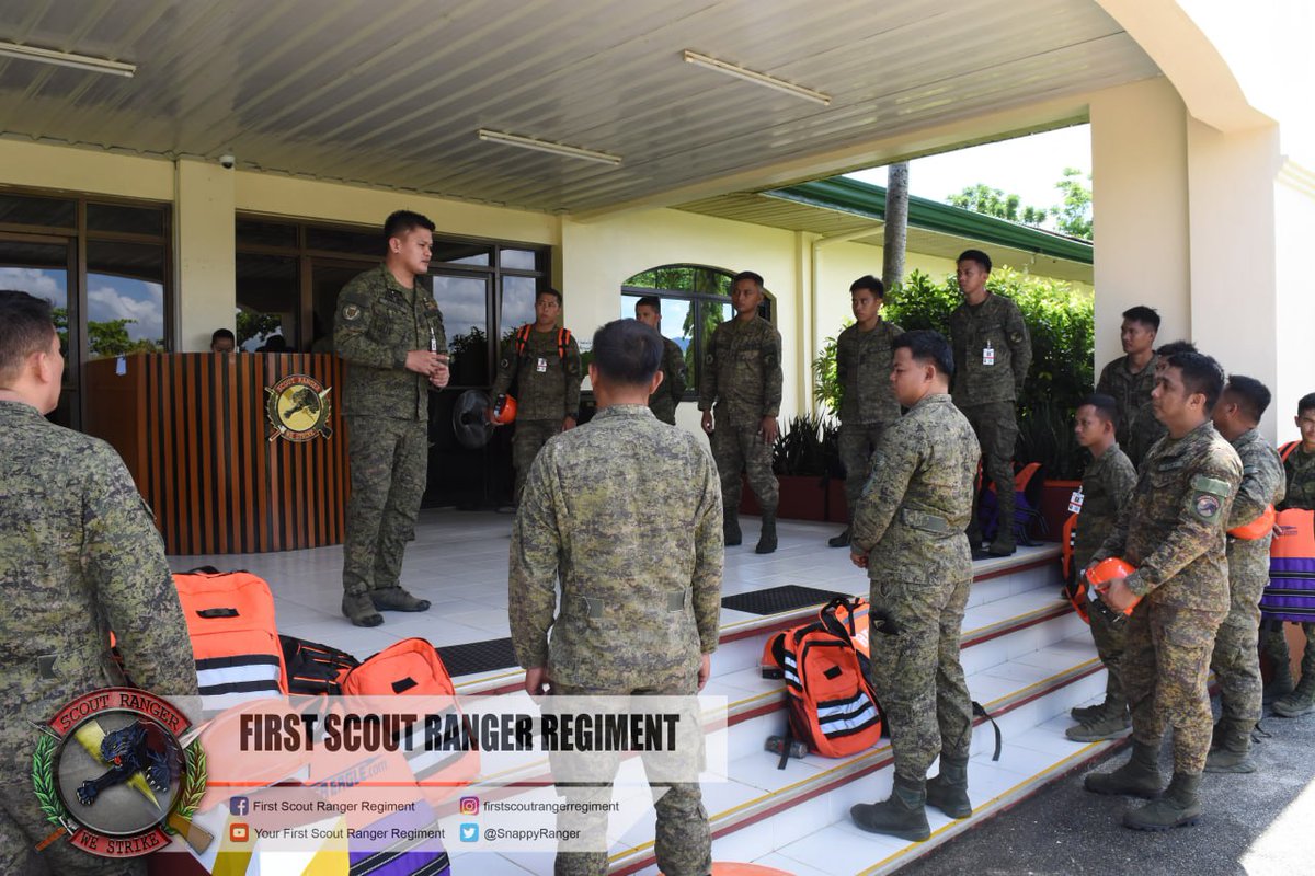 SnappyRanger's tweet photo. IN PHOTOS: FSRR's Disaster Response and Rescue Team checked the readiness of its personnel and equipment, in order to respond in areas that will be affected by Typhoon Betty (Mawar).
#TyphoonBetty
#ScoutRanger
#ScoutRangerTransformationRoadmap
#PhilippineArmy
#AFPyoucanTRUST https://t.co/z0kv7uySXO