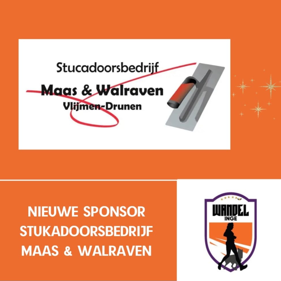 Welkom Maas &amp; Walraven 🧡🧡
