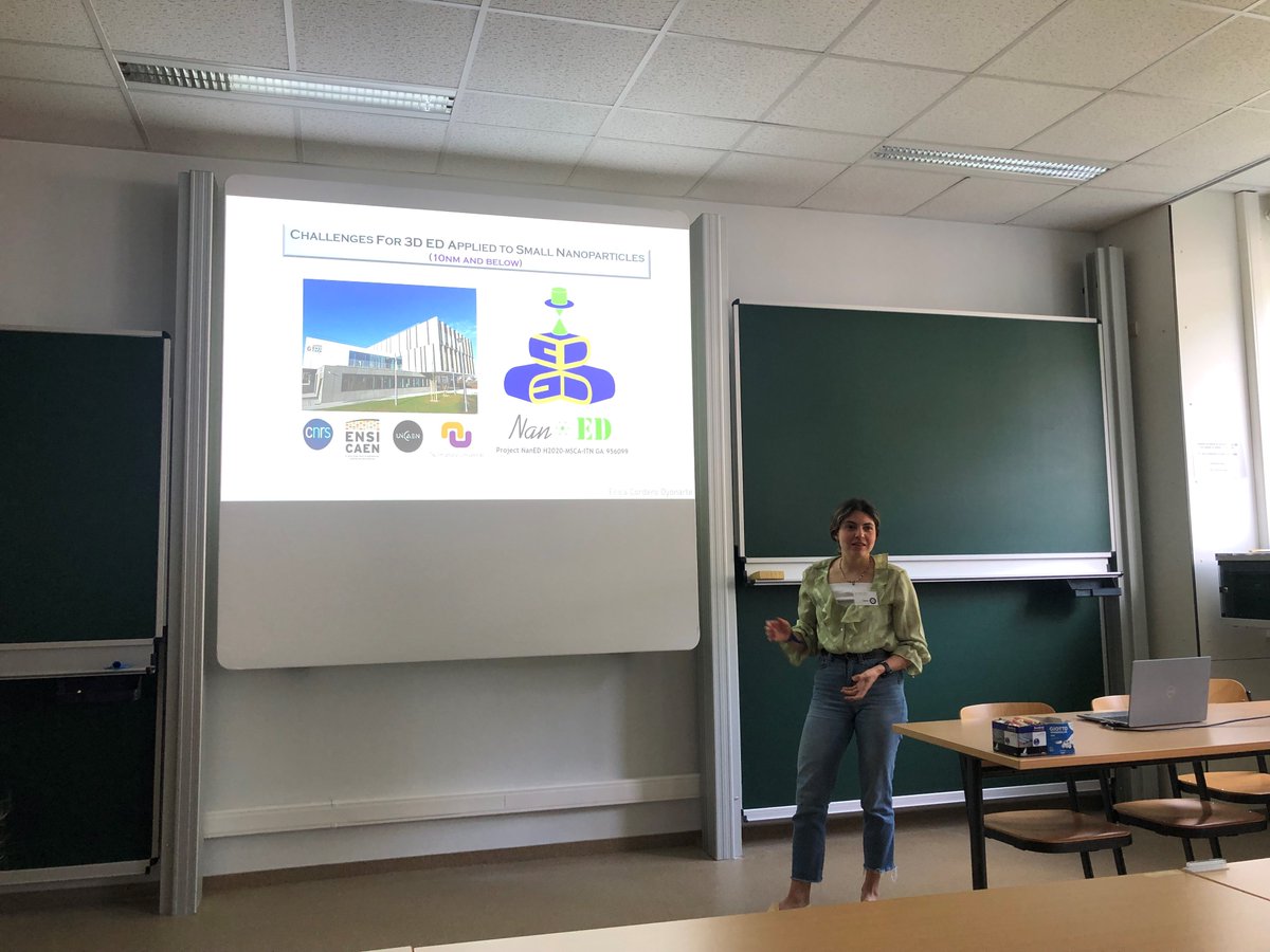 Naned_project (@nanedp) on Twitter photo <a href="/EricaAtleta/">Erica Cordero</a> our <a href="/NanedP/">Naned_project</a> #PhD student presenting now her work at the Workshop on Electron Crystallography in <a href="/UAntwerpen/">UAntwerpen</a> now! <a href="/EricaAtleta/">Erica Cordero</a> our <a href="/NanedP/">Naned_project</a> #PhD student presenting now her work at the Workshop on Electron Crystallography in <a href="/UAntwerpen/">UAntwerpen</a> now!