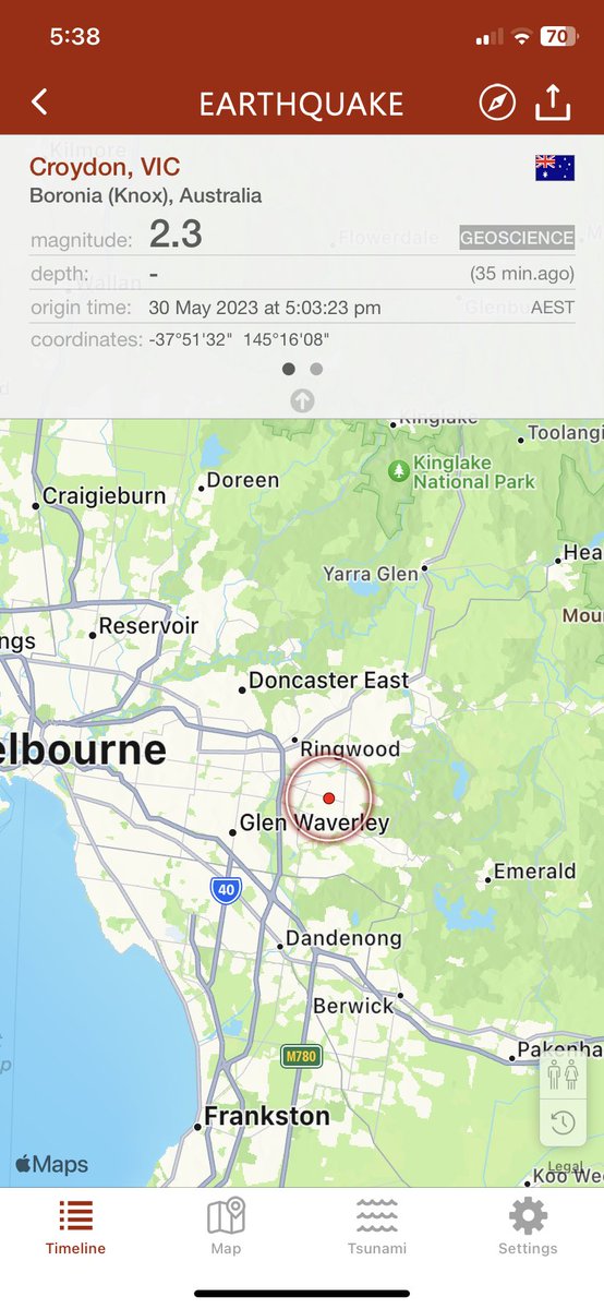 Anyone feel this one 30 minutes ago? #melbourneearthquake #earthquake #Melbourne