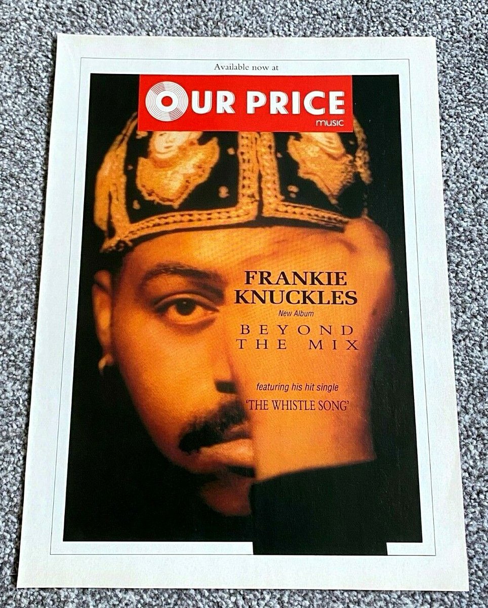 Frankie Knuckles Beyond the Mix Ad 90s

#ILoveThe90s #1990s #80s90s #90s  

📸 ebay.com/itm/2033108493…
