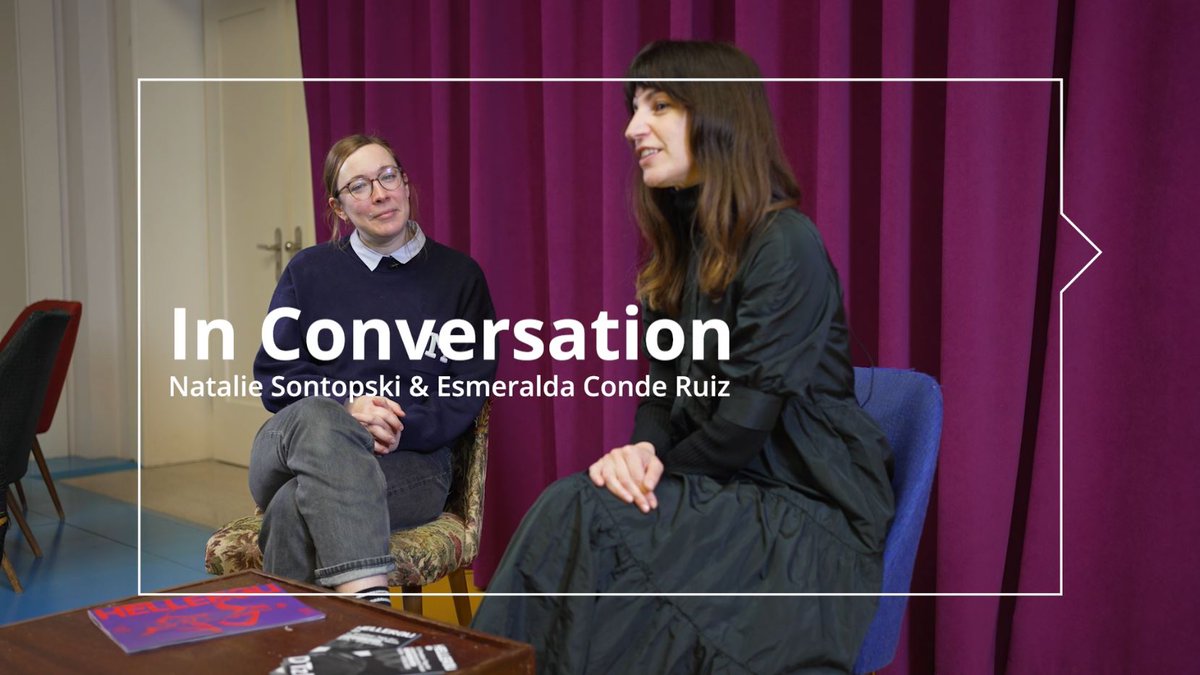 Unsere assoziierte Kollegiatin <a href="/FrauSchnatalie/">Marla Stromponsky</a> befasst sich in ihrer Promotion mit #creativeAI &amp; spekulativen Strategien und begleitete sehr eng @esmeraldamusic´s Residency im Schaufler Lab@TUD. Ein Interview gibt jetzt Einblick in ihre Zusammenarbeit: youtu.be/R_SLpf5sPdU