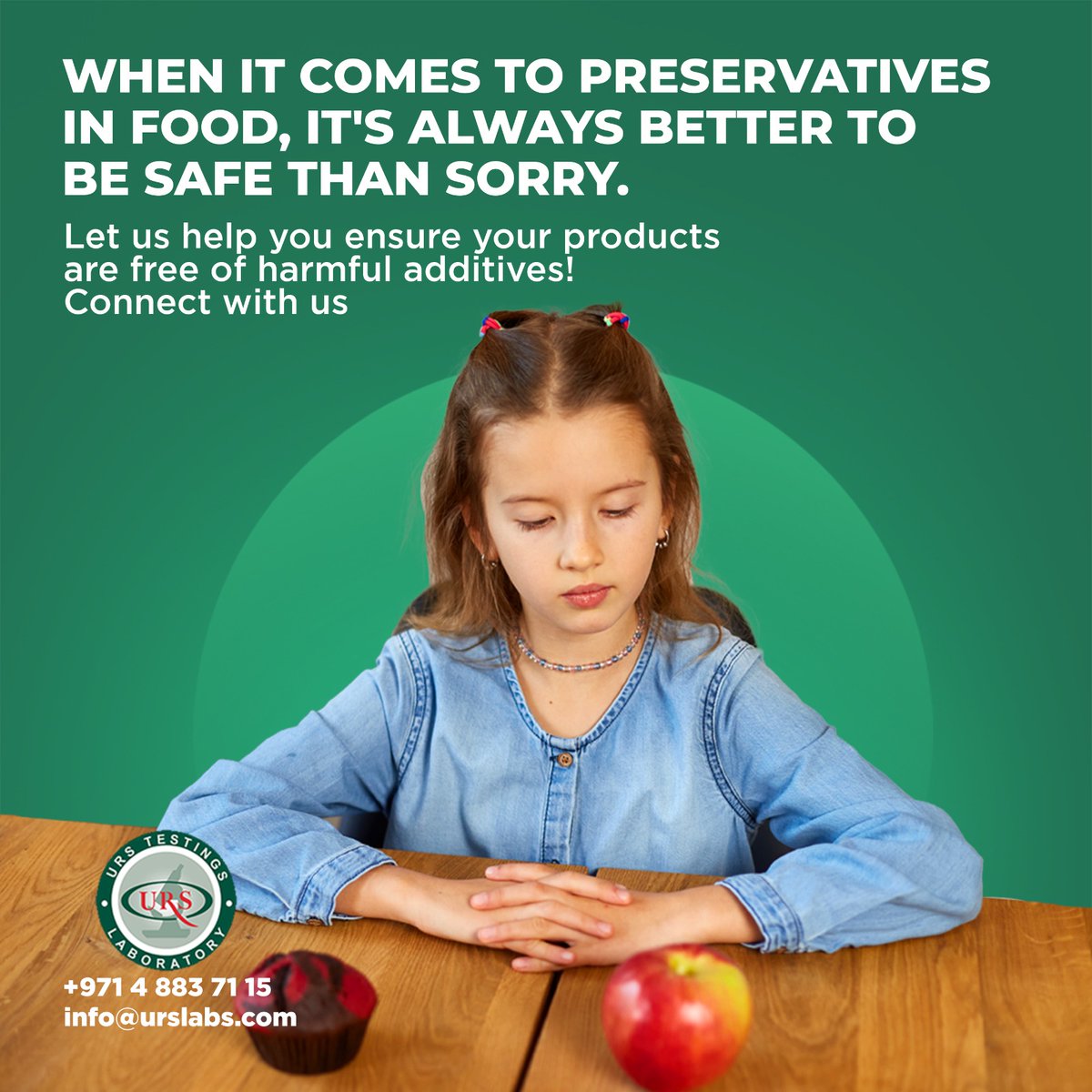 UrsLaboratory's tweet image. Check with us to detect if your food contains any harmful additives. Send us a sample of your product and we&apos;ll analyze for the presence of harmful additives!
,
,
, 
#URSTestingLaboratory #URSLab #URSLabUAE #Foodpreservativestesting #Shelflifetesting #Shelflifestudies