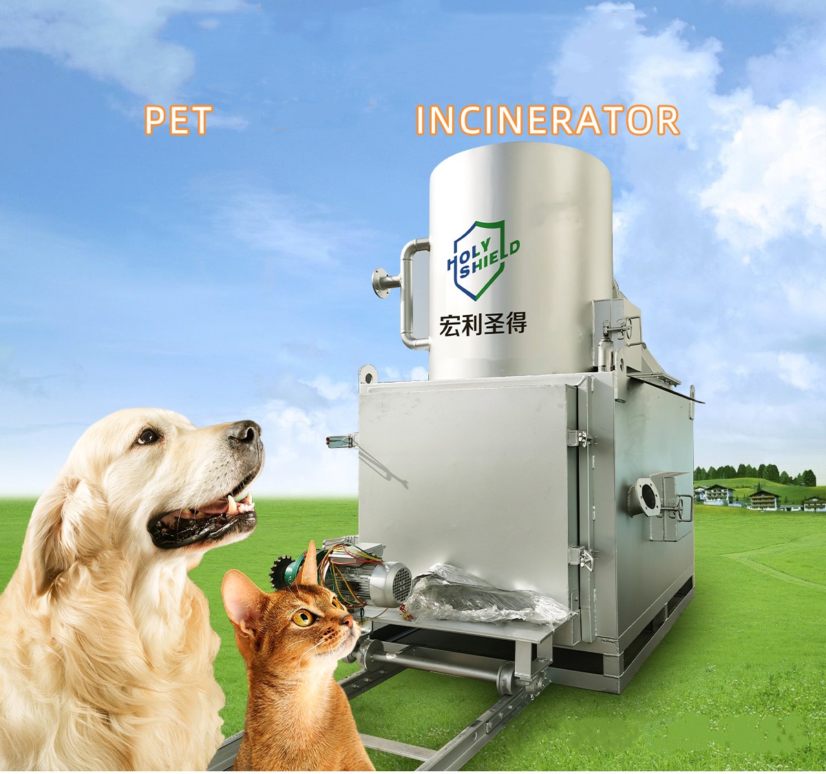 Pet/Animal cremation incinerator

#petcremation #petincinerator #petservices #dog #cats