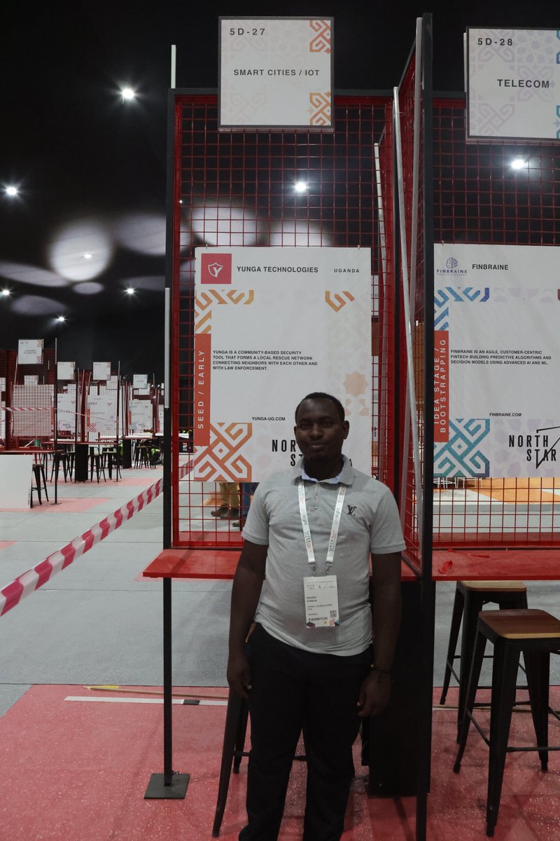YungaTechUg's tweet photo. Join YUNGA at GITEX AFRICA in Marrakech!🎉 Our CTO, @kawnasa, representing @YungaTechUg. Together, let's tackle African challenges with cutting-edge technology. Paving the way for a safer Africa, fostering inclusivity and peace of mind! #GITEXAfrica #YUNGA #Innovation @YSAUganda https://t.co/dmNarQwqqT