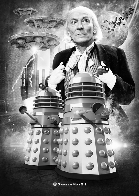 Decided to post some of my designs from the time vortex from a few years ago... #daleks #doctorwho #williamhartnell