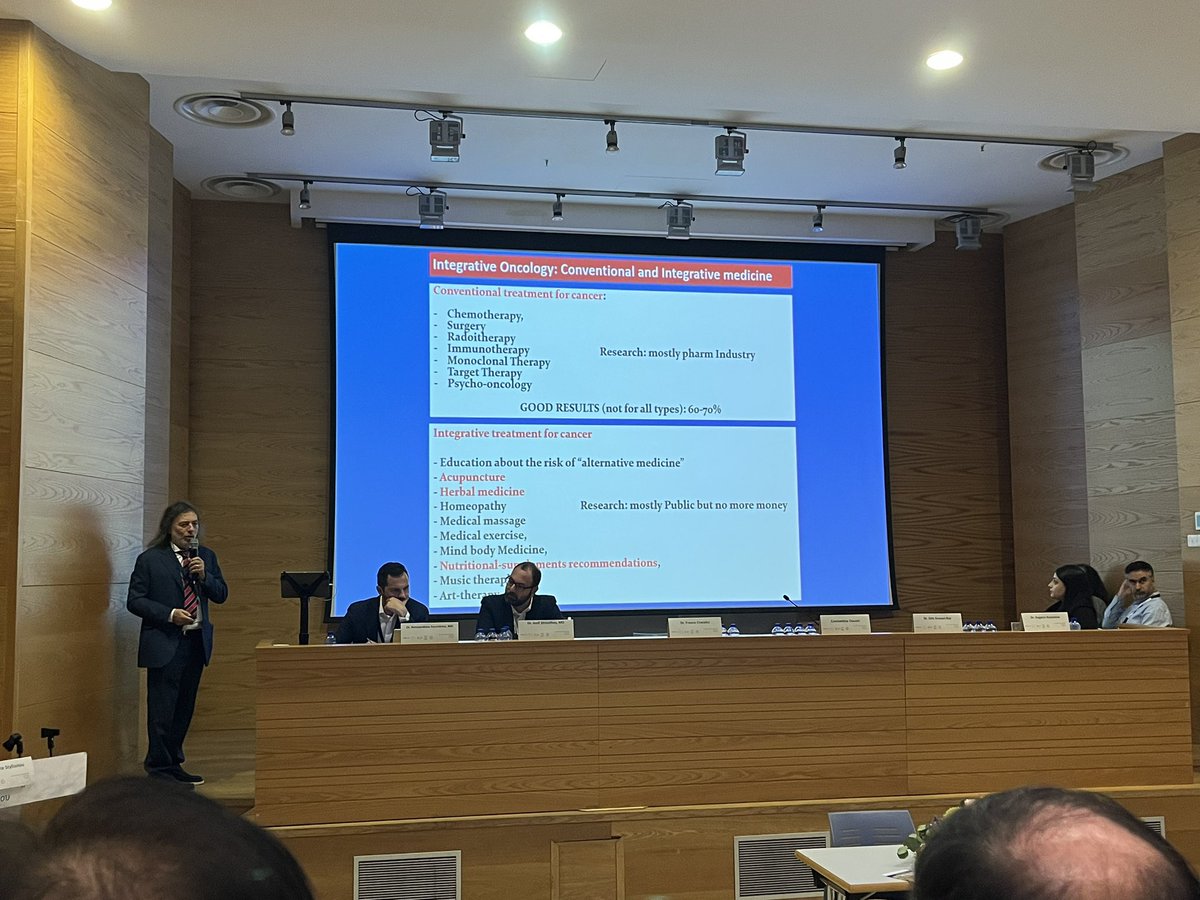 Second day of the workshop for Integrative Oncology in the Cyprus University of Technology, #Limassol. The first session is about cutting-edge research and creating high evidence in the field of symptom management. Proud of the panel consisting of excellent @goc_cy scientists.
