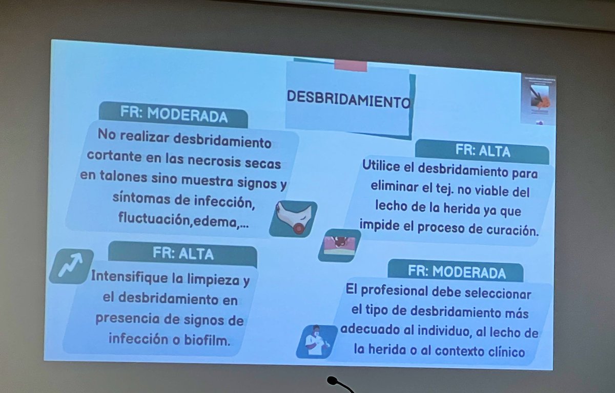 charo_79's tweet photo. 📌Limpieza y desbridamiento es la primera fase para el cuidado de las heridas.
📌Debemos ser conscientes de ello, pq mejorará la evolución de la misma y la calidad de vida del paciente.
📌Elección del tipo de desbridamiento fundamental 
#cuidandoheridas @ags_nortedejaen https://t.co/PRTBqvmTBz