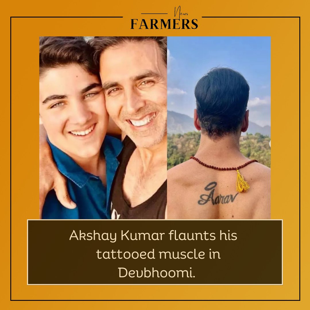 Akshay Kumar with his stunning vibes in Devbhoomi. Actor showed his blazed muscles under son's name 'Aarav'.
#AkshayKumar  #aaravkumar #dadsboys #newsfarmers #stylediaries #bollywood #bollywoodnew #bollywoodnews #devbhoomiuttarakhand #trending