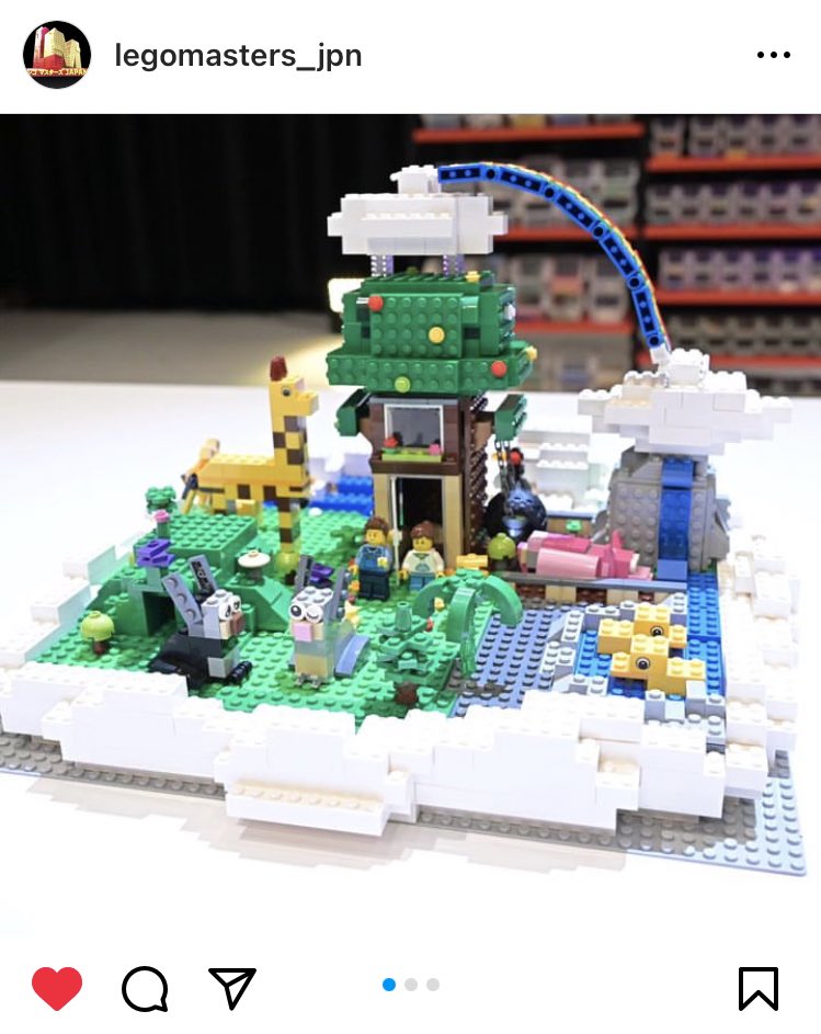 QiuAmpere's tweet image. Thanks LM, for sharing our work on Insta! In 3 hours, we built an animal paradise in the clouds. The big tree acts as a portal, transporting us from her to there. On the other side, there are penguins and a bird. #レゴマスターズ #legomasters Follow legomasters_Jpn for more works!