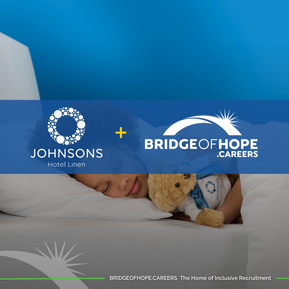 BoHCareers's tweet photo. 🎉 Exciting news! We're thrilled to announce that Johnsons Hotel Linen have embraced the power of inclusion by adopting our recruitment portal, BridgeOfHope.

You can view the available opportunities by visiting➡️ https://t.co/tvvm9Ee0dn

#InclusiveRecruitment #UnlockingPotential https://t.co/7CTq32mNtU