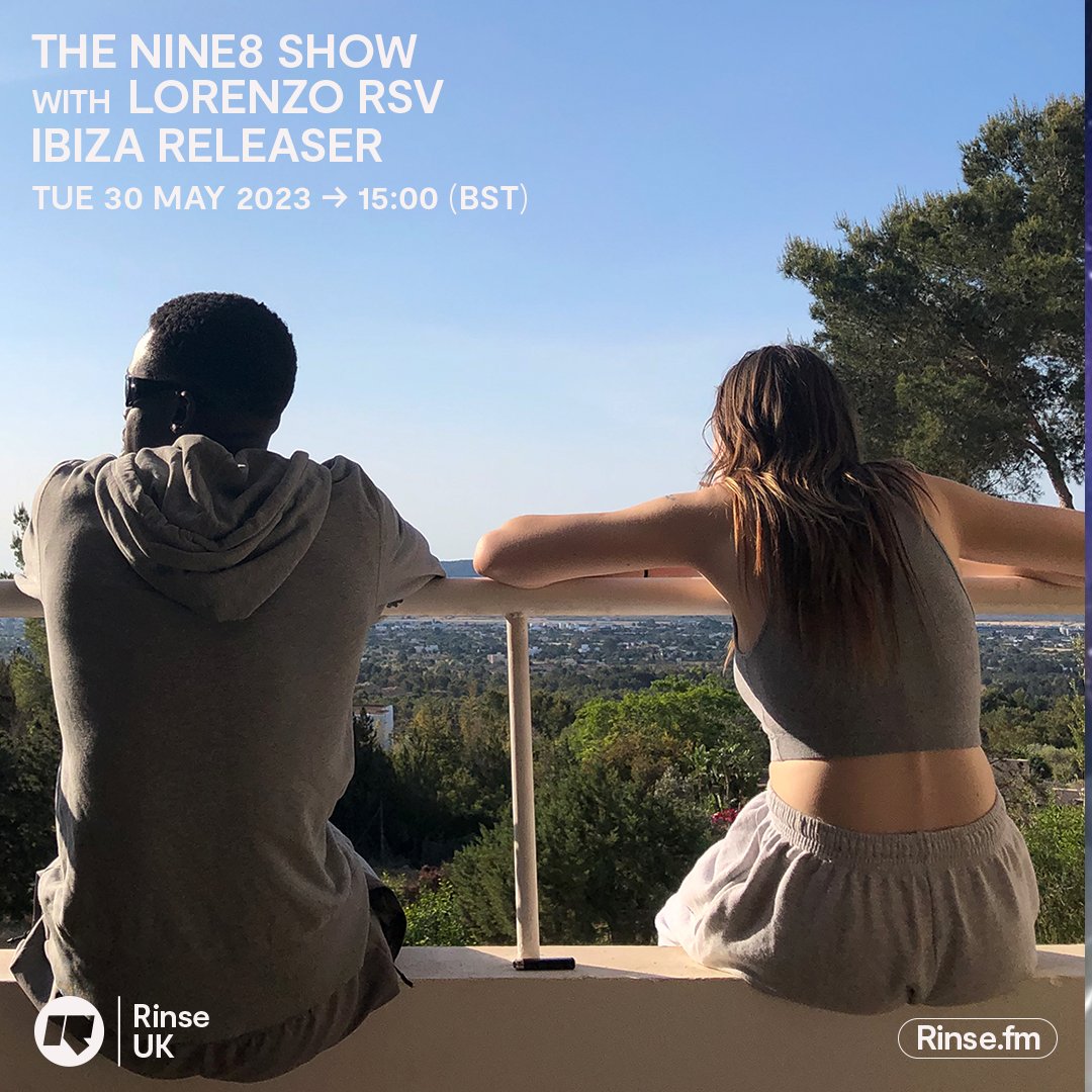 LIVE: it's @NINE8COLLECTIVE with #Lorenzo on rinse.fm + 106.8FM #RinseFM