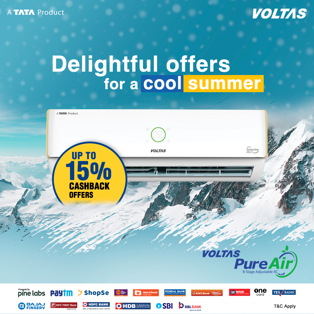 voltas ac cashback offer