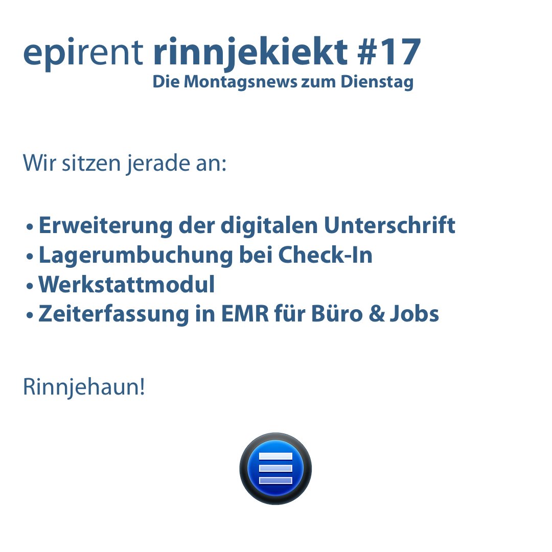 epirent - EPI development tweet media