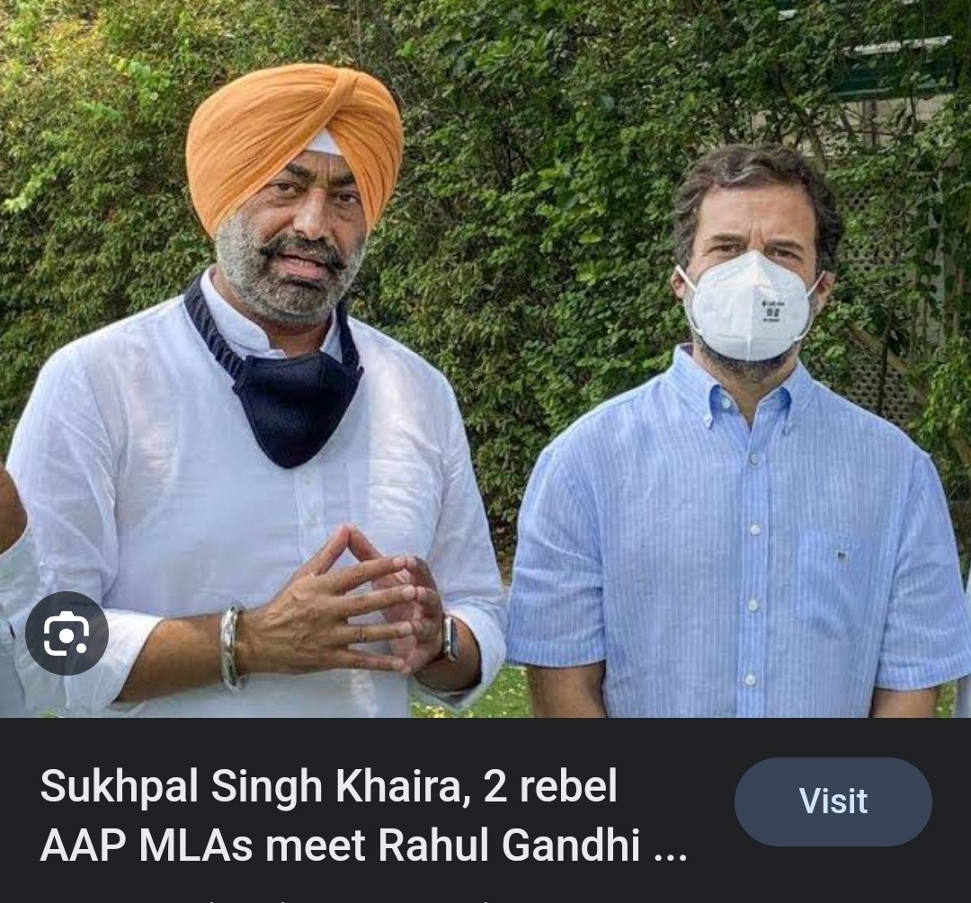 When Rahul Gandhi 'lured' AAP Punjab MLAs in 2019-22 Betrayal of mandate nahi tha? 🙃 Tab lecture dia tha usko? 🤡 #KhelaHobe This act of behaving like saadhu sant is the most disgusting thing about Congress