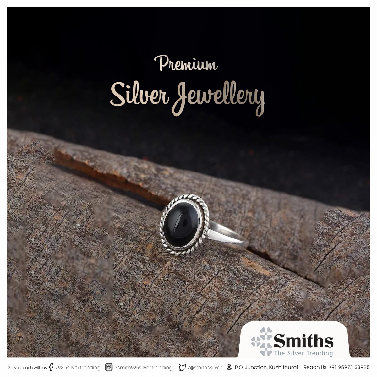 • Smiths® #Smiths® #ThesSilverTrending™ #PremiumSilverJewellery #SilverJewellery #kuzhithurai #குழித்துறை #kanyakumari #கன்னியாகுமரி #sterlingsilver #viral #puresilver #silver #puresilverjewelry #925silver #dailywear #everydaywear #designerjewelry #பிரீமியம்_சில்வர்_ஜுவல்லரி