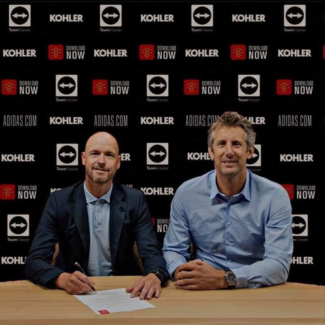 New owners + Erik Ten Hag + Van Der Sar as DOF 🔴🔥.