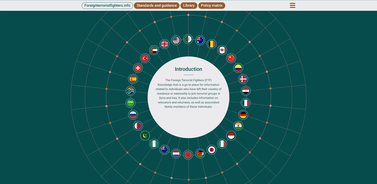 ICCT_TheHague's tweet image. Learn more about the #FTF knowledge hub!

Compiled by ICCT and @TMCAsser, the knowledge hub compiles all #data, trends, national and international #policy responses on foreign terrorist fighters who left to #Syria and #Iraq 

Visit the page here: buff.ly/3WA22J2