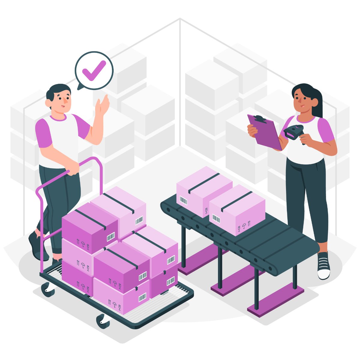 hedylalogistics's tweet image. 📢 Glosario rápido y fácil

Picking por lotes: procedimiento de picking que se basa en extraer de forma conjunta las referencias de varios pedidos, para separarlas en el momento de la expedición o en la entrega.

#LogisticsToTheNextLevel #AILogistics #glosariologistica