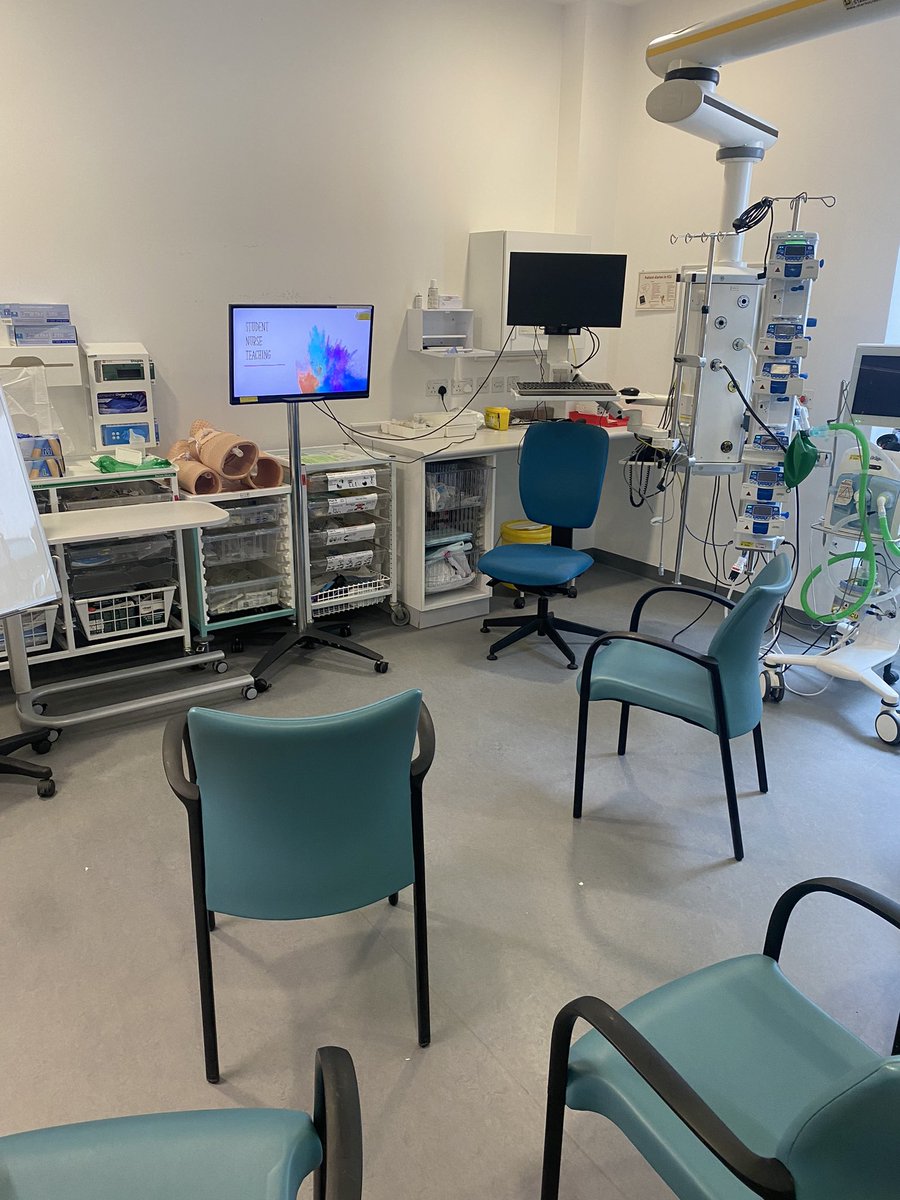 ICUEd_NBT (@icued_nbt) on Twitter photo All set up ready for a bespoke teaching session for our 1st year student nurses. It’s not often we take 1st years so we really want to make the most of their time with us. We may be biased but ICU is definitely the best placement to have 👩🏻⚕️🏥 <a href="/ICUNurses_NBT/">North Bristol ICU Nurses</a> @NBTNursing All set up ready for a bespoke teaching session for our 1st year student nurses. It’s not often we take 1st years so we really want to make the most of their time with us. We may be biased but ICU is definitely the best placement to have 👩🏻⚕️🏥 <a href="/ICUNurses_NBT/">North Bristol ICU Nurses</a> @NBTNursing