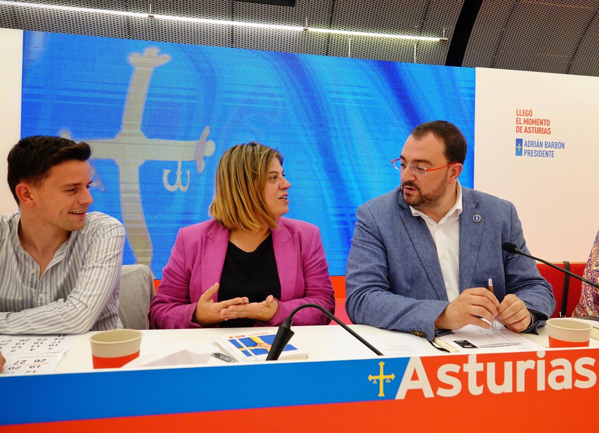 GPSAsturias's tweet photo. 📰 La FSA-PSOE refuerza su presencia en las alas de Asturias

🗞️ La Comisión Ejecutiva propone que Adriana Lastra ocupe la vicesecretaría general de Acción Política e Institucional de la FSA-PSOE.

https://t.co/FX6YMAL95t https://t.co/ZFxhChEi1V