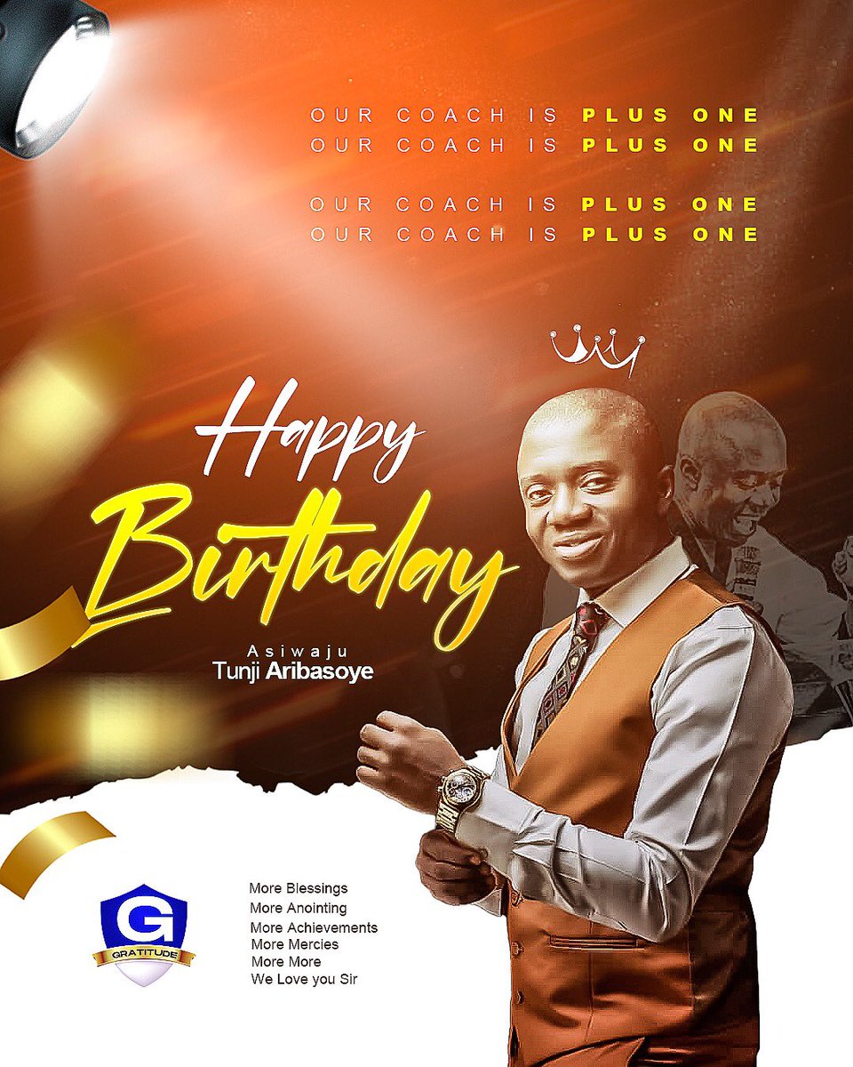 Happy birthday to the founder of The Gratitude Tribes our pastor @Adeadetunji 

We celebrate you greatly sir.  

#thegratitude #peaceconcert2023 #peaceconcert #gratitude #EkitiPeaceConcert2023