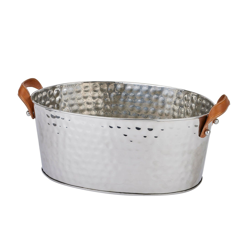 Silver Large Leather Handled Champagne Cooler
by HILL INTERIORS
Shop now  shortlink.store/0qio7DQJK #Luxuryfurniture