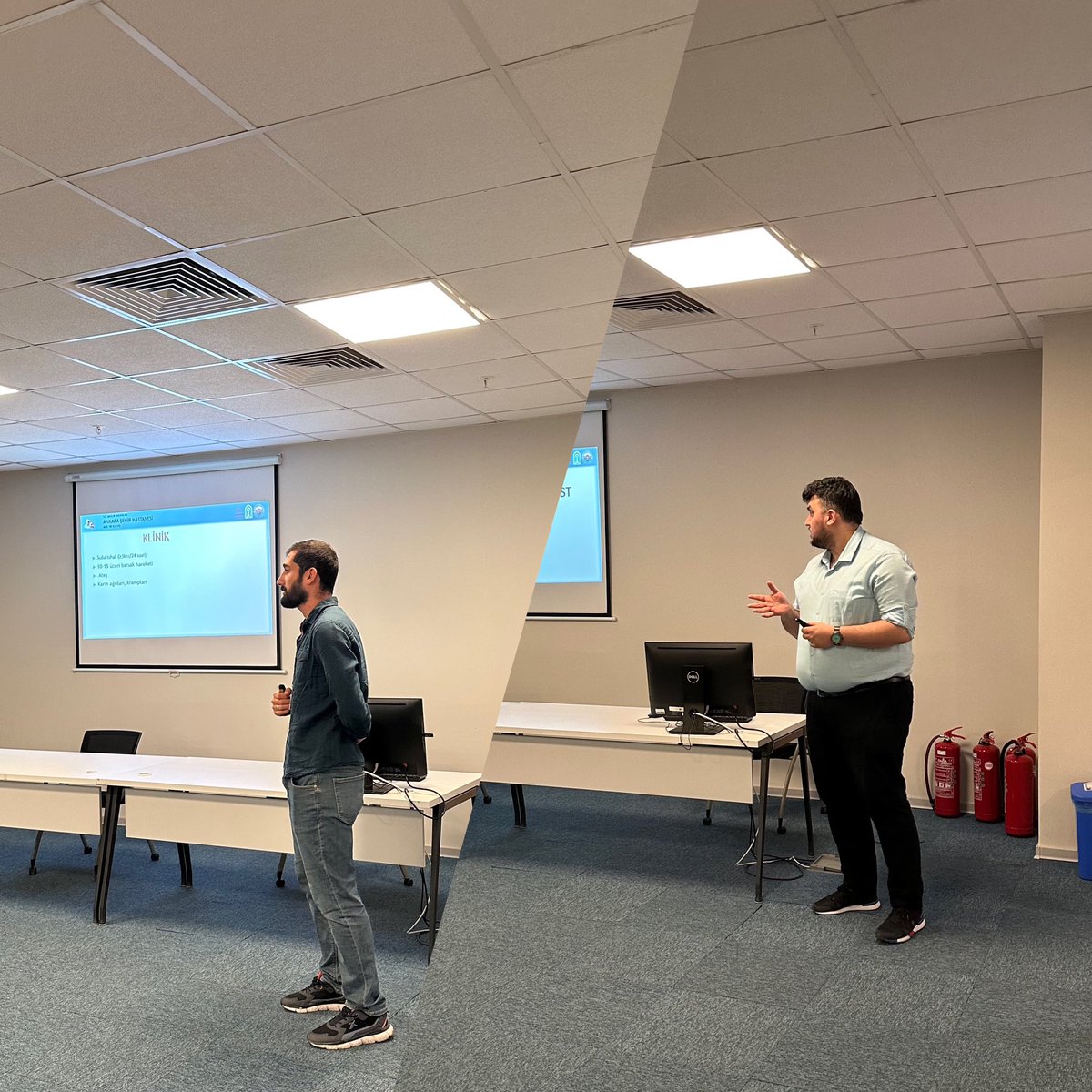 Her salı yaptığımız klinik içi asistan dersimizi bu hafta da Dr. Öğr. Üyesi Fatih Ahmet Kahraman hocamızın moderatörlüğünde gerçekleştirdik. Hocamıza ve asistan arkadaşlarımıza değerli sunumları için teşekkür ederiz ✨ <a href="/Fahmetkahraman/">Fatih Ahmet Kahraman</a>