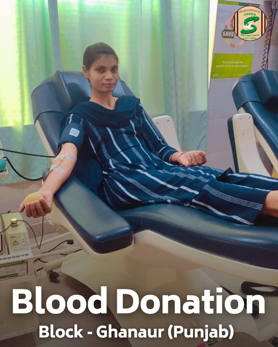 Round of applause for #DeraSachaSauda volunteers for their generous act of donating blood for those in need! 🩸👏 They are the real-life heroes making a significant impact. Let's join them in this life-saving mission! #RealLifeHero #TrueBloodPump