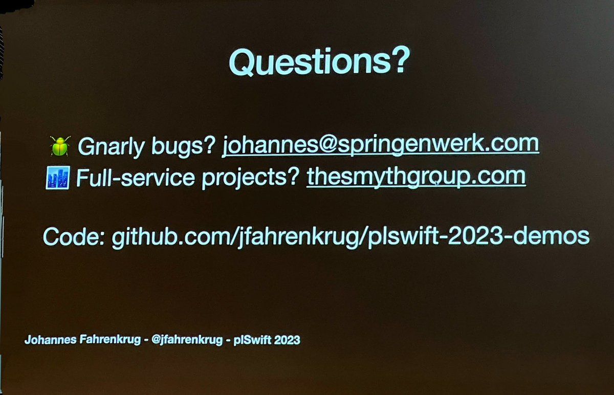 To kick off <a href="/swift_pl/">plSwift 2024</a>, <a href="/jfahrenkrug/">Ⓙohannes Ⓕahrenkrug</a> shows us how to surgically use private APIs to implement missing behaviour, fix bugs, and improve testability of your code.
