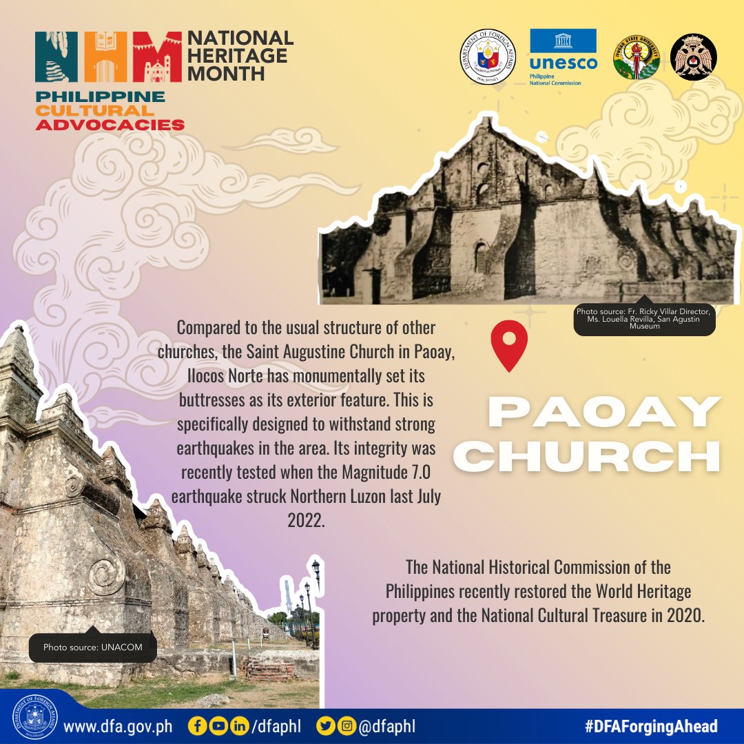 DFA Philippines 🇵🇭 on Twitter "The Saint Augustine Church in Paoay