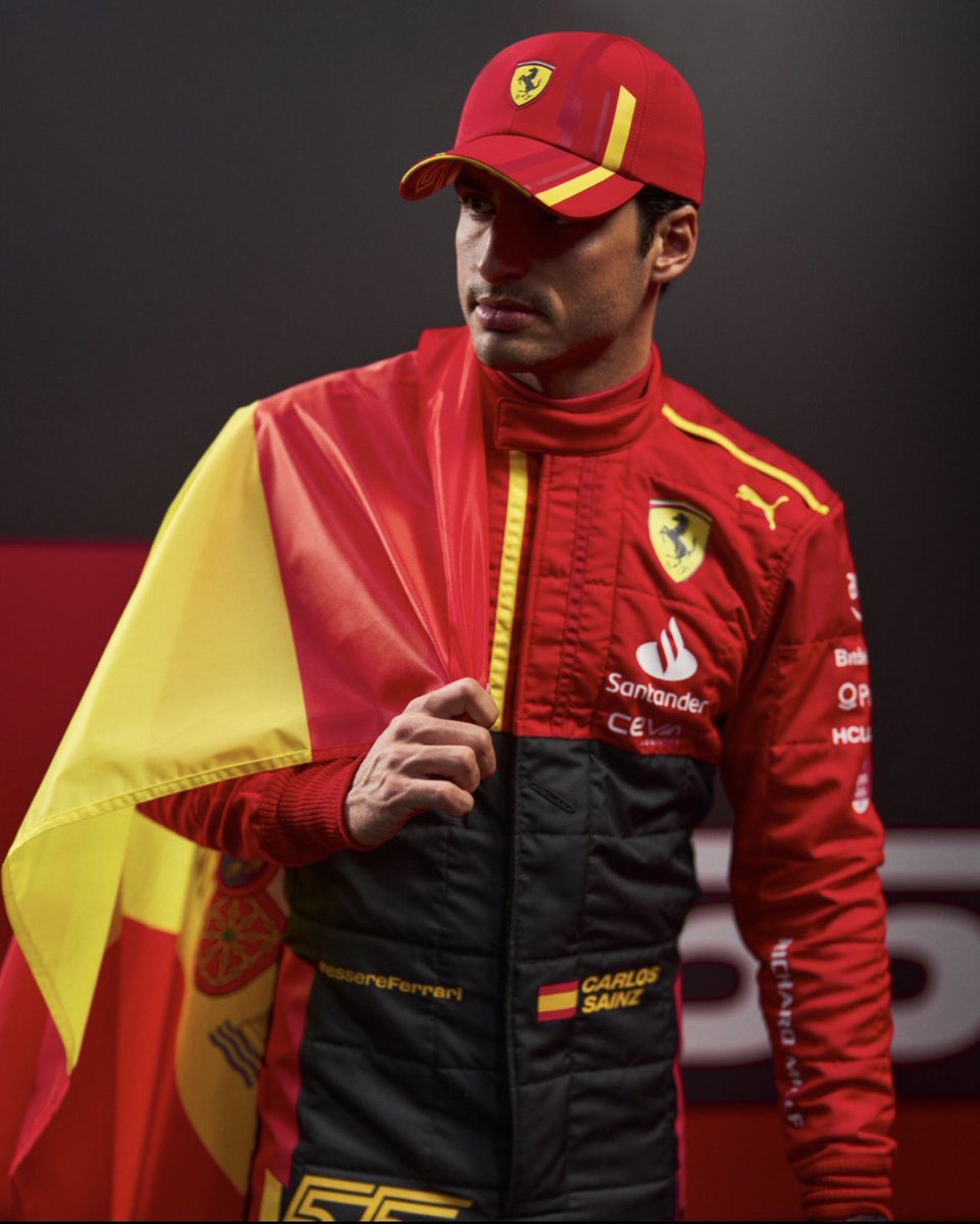 Carlos Sainz'ın İspanya GP'sine özel tulumu...

#SpanishGP🇪🇸 #F1 #F12023 #raceweek #scarlossainz