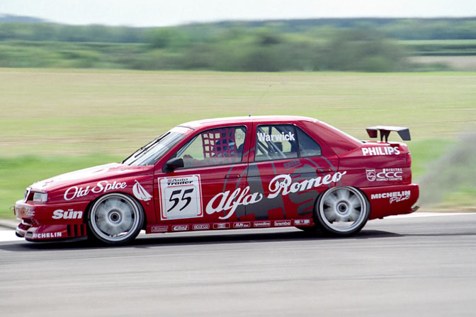 Classic #BTCC time...1995 Warwick Alfa Romeo