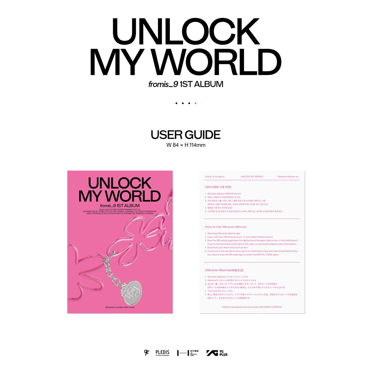 ultzcart's tweet photo. 🚩 wts lfb pasabuy ph #ultzells 

fromis_9 - 1st Album [Unlock My World] Weverse Albums ver. SET (w/ POB)

🍀 POB: 1 set selfie pc’s (ot8), 1 set transparent photo frames (ot8) + 1 grp pc
🍀 NETA
🍀 DOO &amp; DOP: 06/3/23 3PM

✅✅✅ SET

https://t.co/u9NSdDEIx1

🏷️ #Unlock_My_World https://t.co/siVTz2qQjs