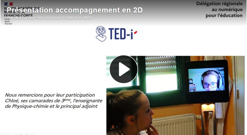 DrneBFC's tweet photo. 🎦Retour en images sur le projet Ted-i mené par
@DrneBFC @FavePj et @RocheJulien_ pour la @RA_BFC
Plus de 60 robots #beam et #buddy  déployés dans les écoles, collèges et lycées de la région afin de favoriser la continuité scolaire des élèves empêchés. #InclusionScolaire #NEPE https://t.co/MQluESGAgF