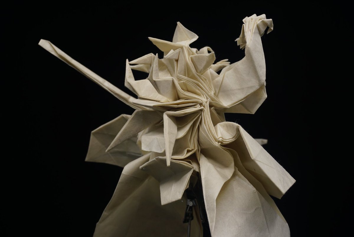 origami_wook's tweet photo. shibaraku

Designer : Hojyo Takashi
Folder : Tae Dong Wook

86cm x 86cm Hanji https://t.co/yE6bx1j58P