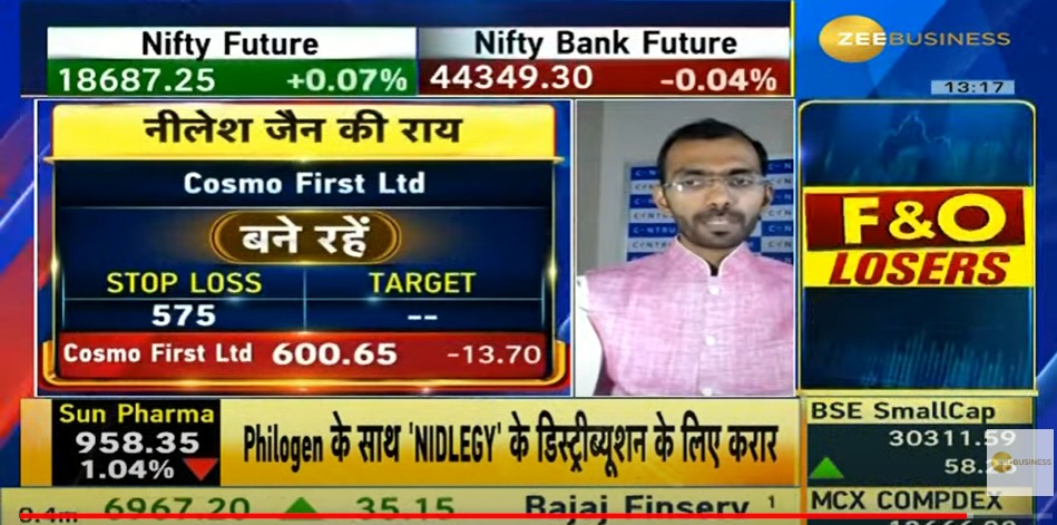 Thank you <a href="/VarunDubey85/">Varun Dubey</a> <a href="/ZeeBusiness/">Zee Business</a> for reviewing #CosmoFirst and #UPL 

I have conveyed Hi to <a href="/AnilSinghvi_/">CA Anil Singhvi Zee Business</a> Ji while calling.