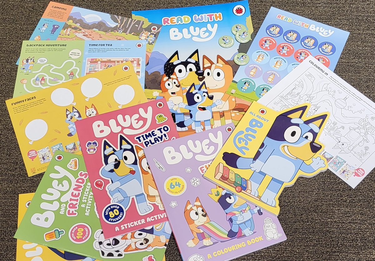 wstonesdurham's tweet photo. Join us in store throughout the half term holiday for some Bluey themed fun! #bluey #colourandcraft #kidsactivities #freehalftermfun https://t.co/AvkEft4CU8