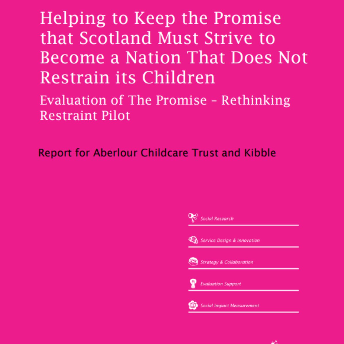 AberlourCCT's tweet photo. We're delighted to publish our report The Promise - Rethinking Restraint, a collaborative project between Aberlour &amp; Kibble alongside @GlasgowCC, @Edinburgh_CC, @nlcpeople &amp; @stphilipsplains. The project aims to reduce restraint in care settings.   👓https://t.co/rCRh7XiPKu https://t.co/zjGCLB1cnQ